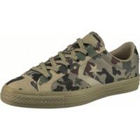 converse star player camo knit ox juteherbalblack