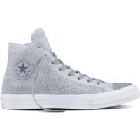 Converse Chuck Taylor All Star Nike Flyknit Hi - wolf grey/cool grey/white