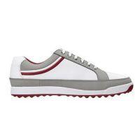Contour Casual Golf Shoes White/Red