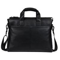 Cowhide Men Briefcare Brand High Quality Men\'s Business Handbags Two Color Real Leather Soft Men Laptop Bag D9313-5