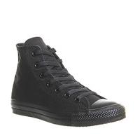 Converse All Star Hi BLACK MONO CANVAS