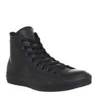 Converse All Star Hi Lthr BLACK MONO