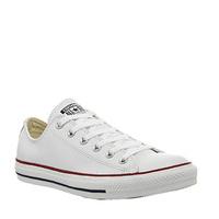 converse all star low leather optical white