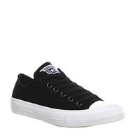 Converse Chuck II Ox BLACK WHITE