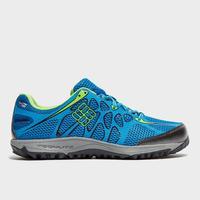 columbia mens conspiracy titanium outdry trail shoe blue