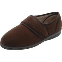 Cosyfeet Richard Single Slipper Brown - Left Foot