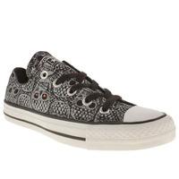 Converse All Star Ox V Skull Print