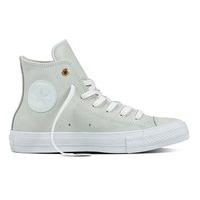 Converse Chuck Taylor All Star II Craft Leather High Top Shoes - Womens - Blue/White
