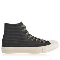 converse high top jacquard trainers