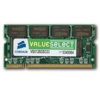 Corsair Value Select Sodimm 1gb Pc-2700 333mhz Ddr Sdram Notebook Memory Module