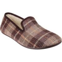 cotswold wallis mens slippers in brown