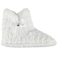 Cote De Moi Diamante Bow Bootie Slippers Ladies