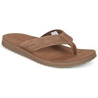 columbia sorrento leather flip mens flip flops sandals shoes in brown