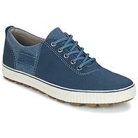 columbia vulc n trail lace mens shoes trainers in blue