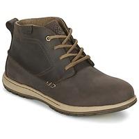 columbia davenport chukka waterproof leather mens mid boots in brown
