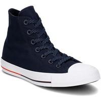 converse chuck taylor all star hi mens shoes high top trainers in whit ...