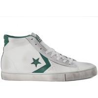 Converse Pro Leather Vulc Mid men\'s Shoes (High-top Trainers) in White