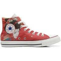 converse all star mens shoes trainers in red