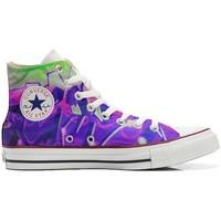 converse all star mens shoes high top trainers in pink