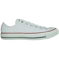 Converse Ct All Star OX Leather men\'s Shoes (Trainers) in white