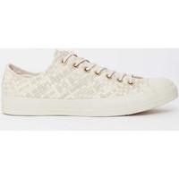 Converse Chuck Taylor All Star Denim Woven Cream men\'s Shoes (Trainers) in BEIGE