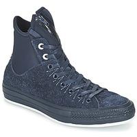 Converse CHUCK TAYLOR ALL STAR MA-1 SE HAIRY SUEDE HI men\'s Shoes (High-top Trainers) in black