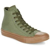 Converse CHUCK TAYLOR ALL STAR II TENCEL CANVAS HI men\'s Shoes (High-top Trainers) in green