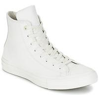 Converse CHUCK TAYLOR ALL STAR II LUX LEATHER HI men\'s Shoes (High-top Trainers) in white