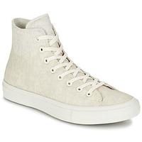 Converse CHUCK TAYLOR ALL STAR II CAOUTCHOUC HI men\'s Shoes (High-top Trainers) in BEIGE