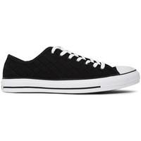 converse chuck taylor all star black mens shoes trainers in black