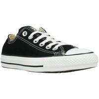 converse all star ox black mens shoes trainers in black