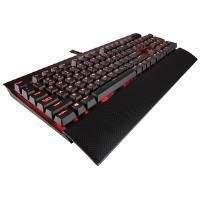Corsair Gaming K70 Rapidfire Mechanical Gaming Keyboard Backlit Red Led (black) - Cherry Mx
