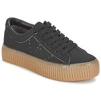 coolway dublin womens shoes trainers in black