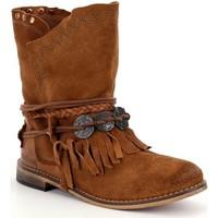 coolway botin womens low ankle boots in brown