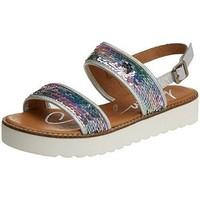 coolway sandalia womens sandals in silver