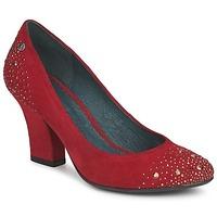 Couleur Pourpre GEN women\'s Court Shoes in red