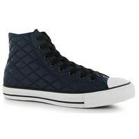 converse hi top quilted mens trainers