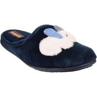 Cotswold Hyde Animal Slipper women\'s Slippers in blue