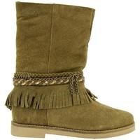 coolway bota womens low ankle boots in green