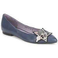 Couleur Pourpre TIANA women\'s Shoes (Pumps / Ballerinas) in blue