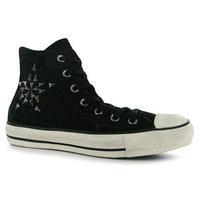 Converse Hi Top Bars Stars Trainers