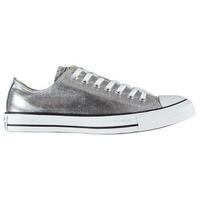 converse ox metallic canvas shoes