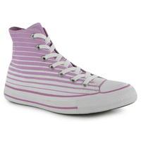 Converse Star Hi Top Stripe Trainers by Converse