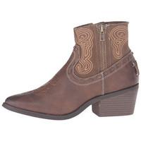 coolway botin womens low ankle boots in brown