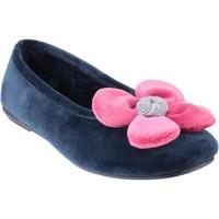 cotswold leafield slippers womens slippers in blue