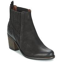 coqueterra sheila womens low ankle boots in black