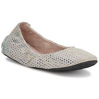 Couleur Pourpre BALLIB CAVIAR women\'s Shoes (Pumps / Ballerinas) in BEIGE