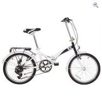 Compass \'Northern\' Folding Bike - Colour: White And Black