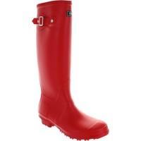 cotswold sandringham womens wellington boots in red