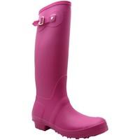 cotswold sandringham womens wellington boots in pink